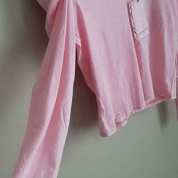 NWT Avec Les Filles puff shoulder top - Picture 5 of 8